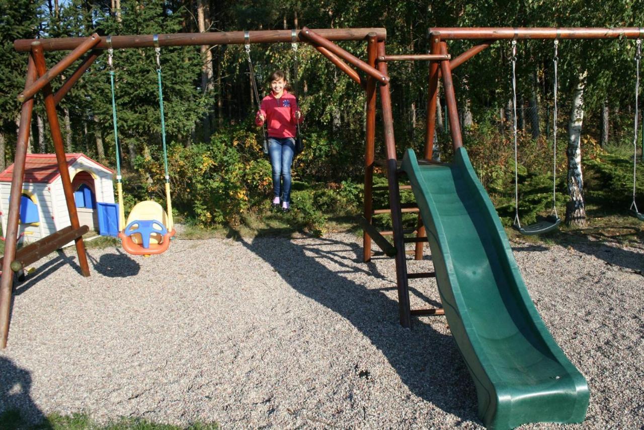 Osada Laskowo, Osrodek Laskowo Domki Nad Jeziorem エクステリア 写真